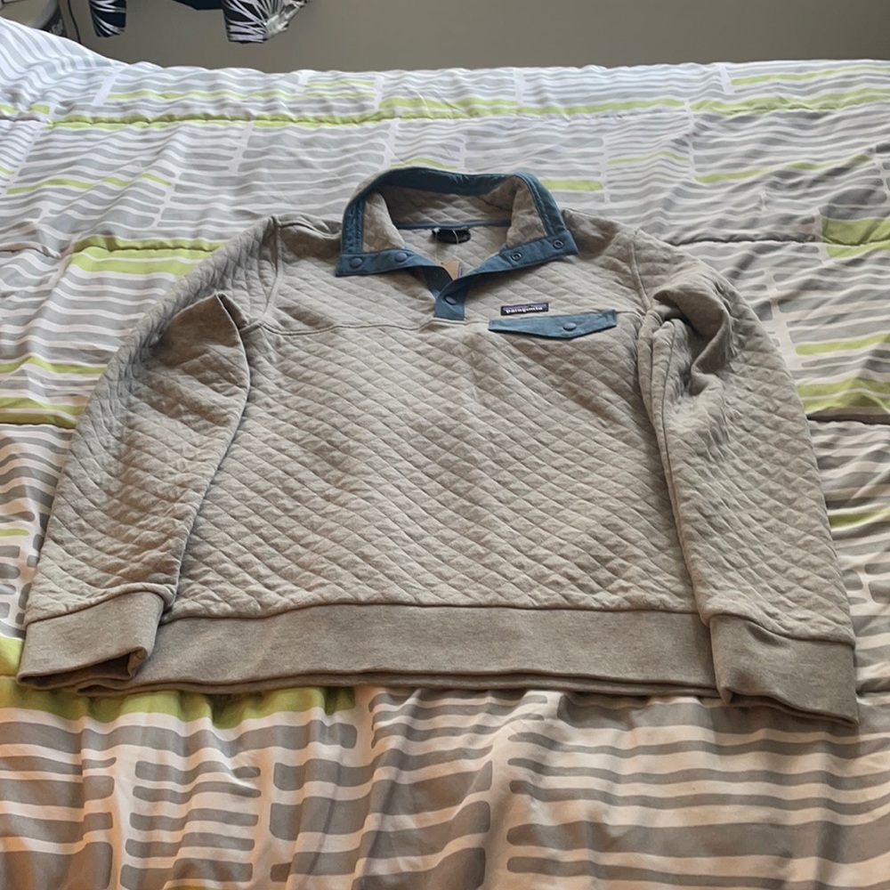Women’s Organic Cotton Quilt Snap-T Pullover